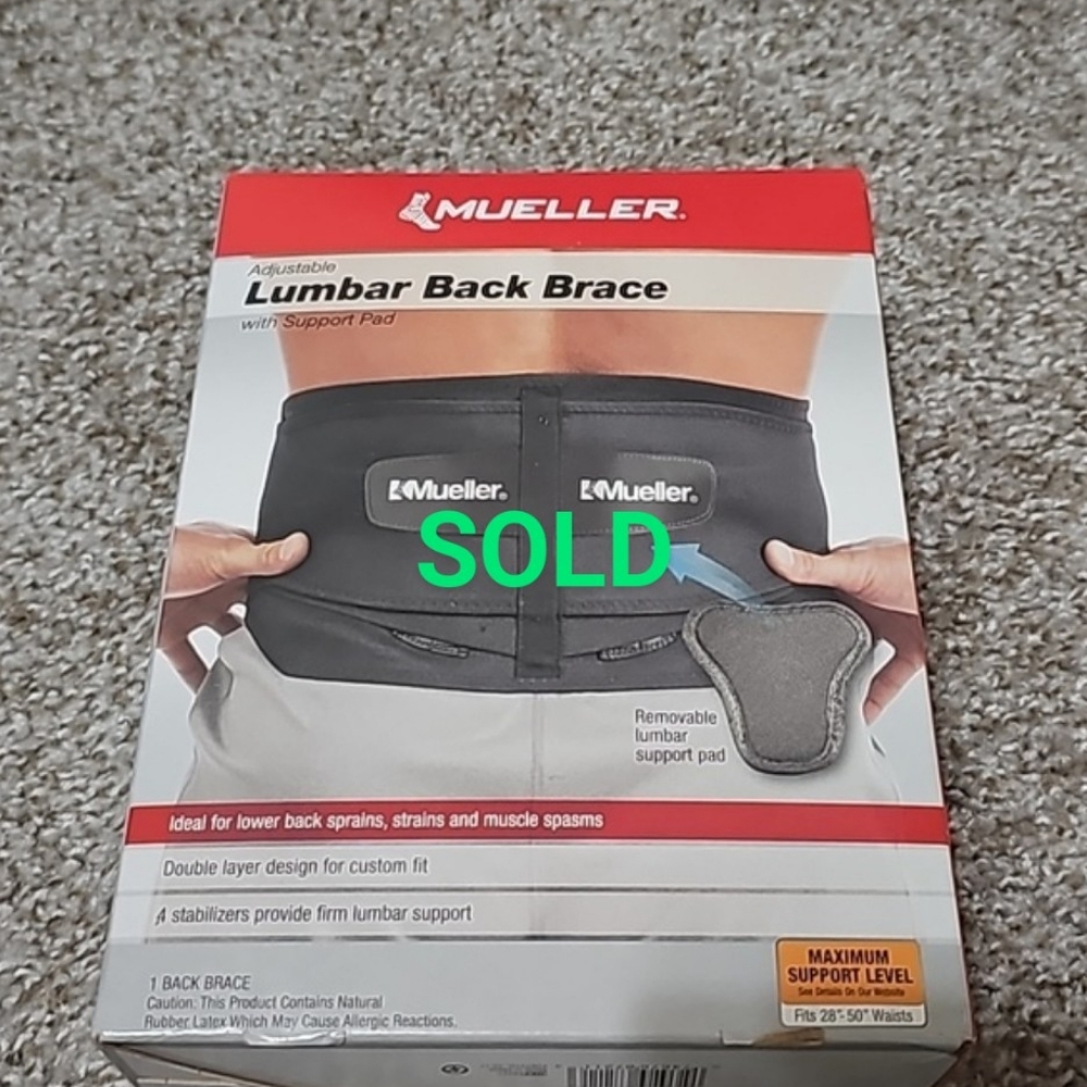 Lumber Back brace for women/men good to use at work or moving furniture